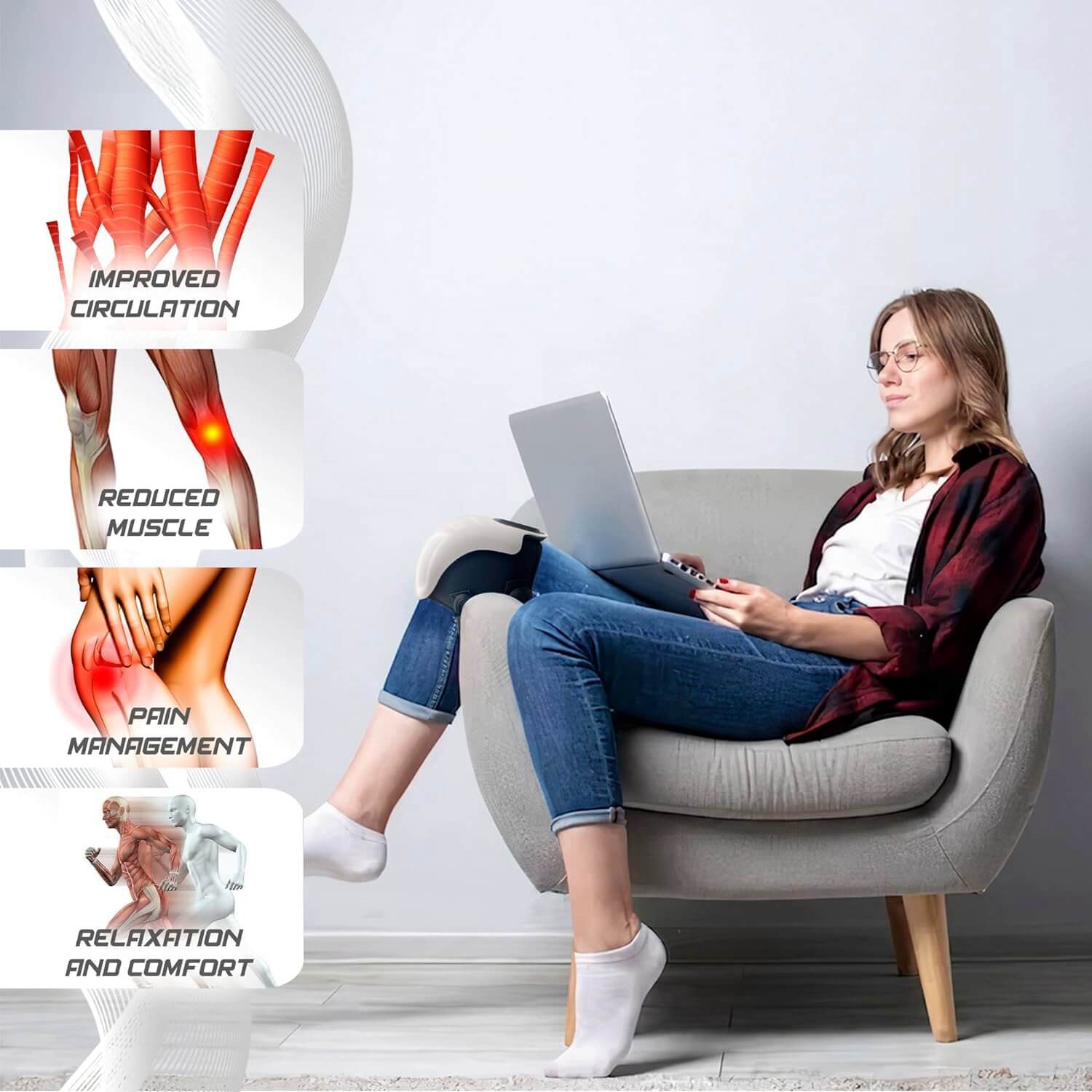EaseKnee™ Therapeutic Infrared Massager